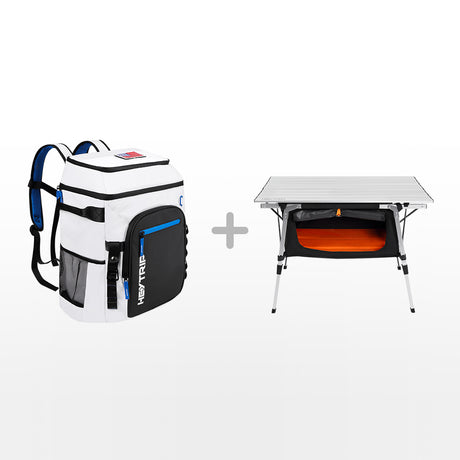 Camping Table & Cooler Backpack