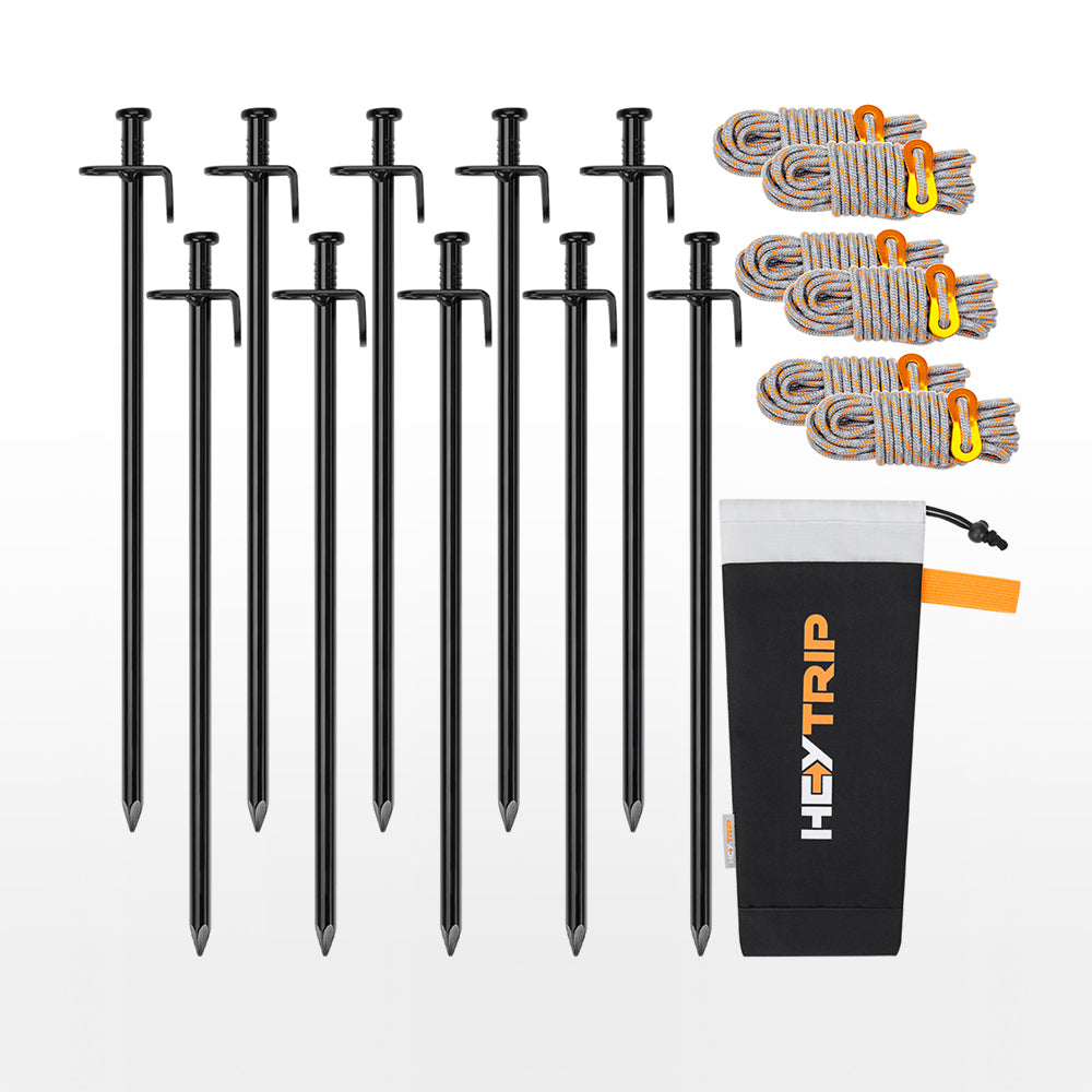 Heavy duty shop tent stakes