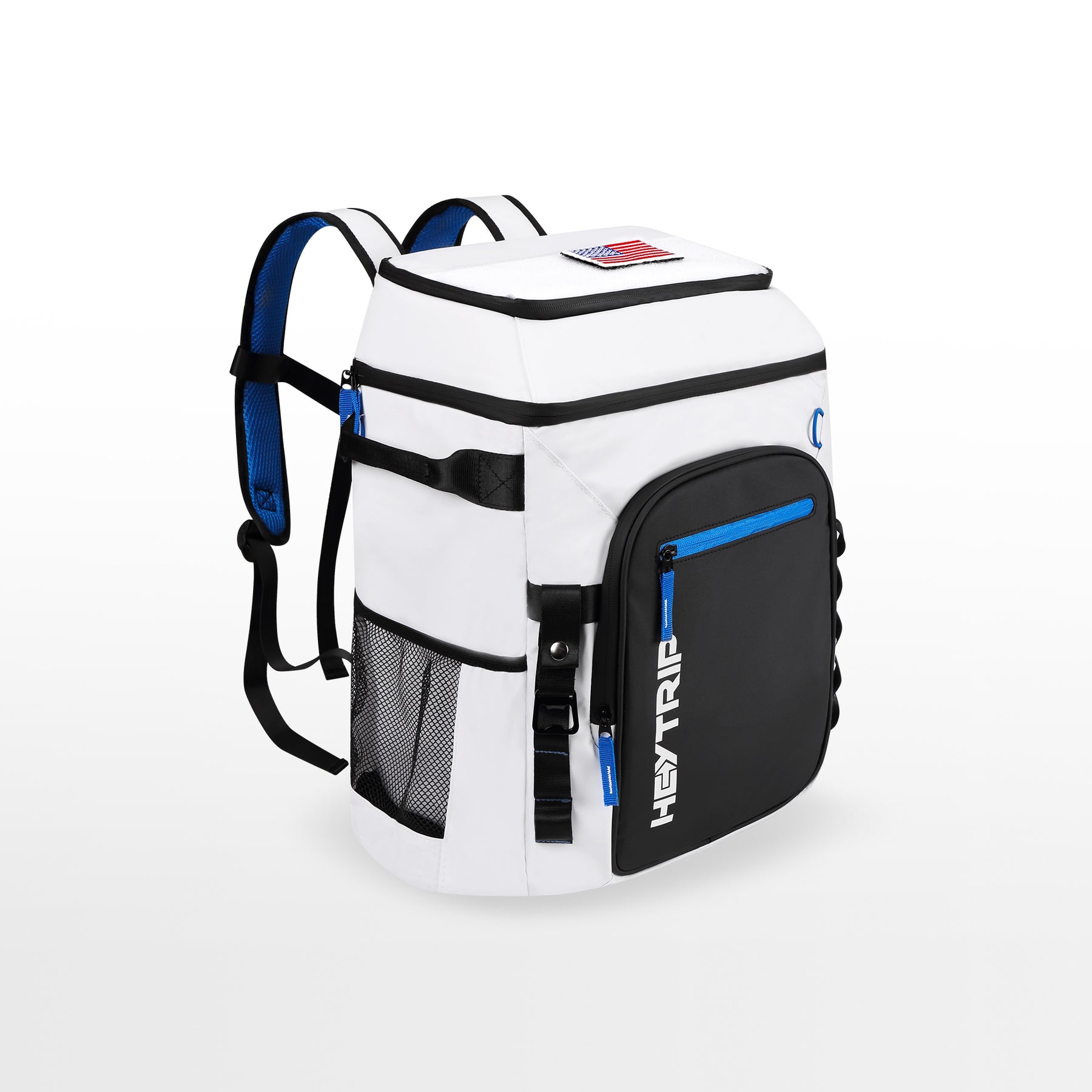 HEYTRIP® Leakproof Camping Cooler Backpack, 36/54 Cans-White