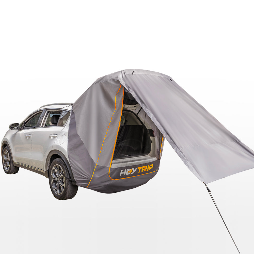 This Instant Pop-Up Car Tent Attaches To The Tailgate Of Your SUV or Minivan