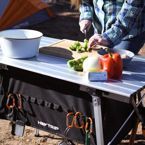 PRE-SALE! HEYTRIP® Folding Camping Table Adjustable Height Picnic Table